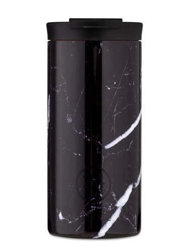 24bottles - Термочаша Travel Tumbler Black Marble 600ml