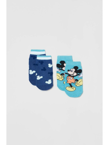 Бебешки чорапи OVS (2 броя) в синьо