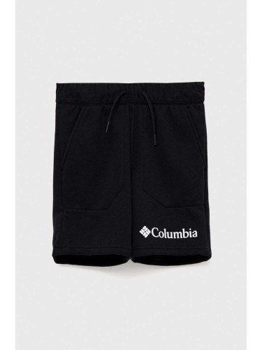 Детски къси панталони Columbia Columbia Trek Short в черно с регулируема талия