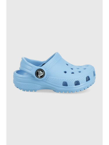 Детски чехли Crocs в лилаво