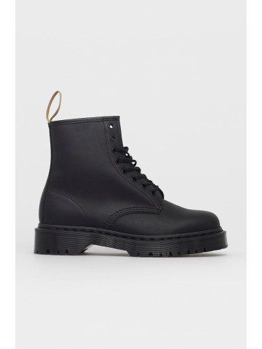 Кубинки Dr. Martens Bex Mono Vegan 1460 дамски в черно с равна подметка 27017001 27032001