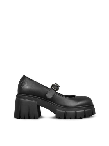 Половинки обувки Altercore Margot дамски в черно с платформа