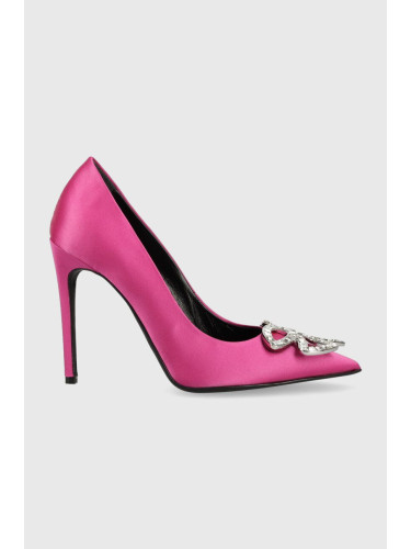 Обувки с висок ток Pinko Coraline в розово 100576 A0NA N17