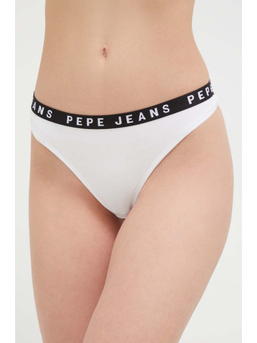 Прашки Pepe Jeans в бяло