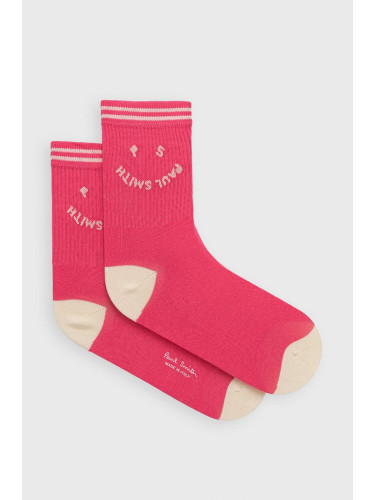 Чорапи PS Paul Smith в розово