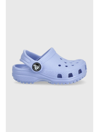 Детски чехли Crocs в синьо