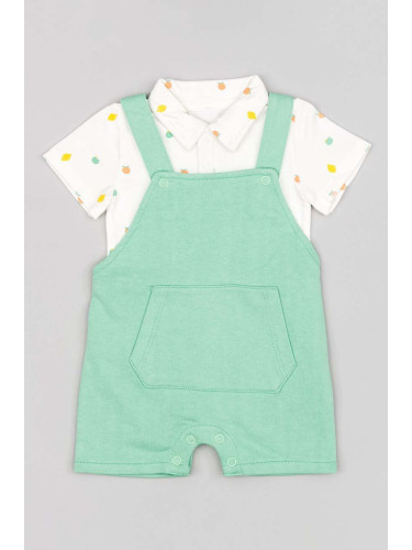 Комплект за бебета zippy в зелено