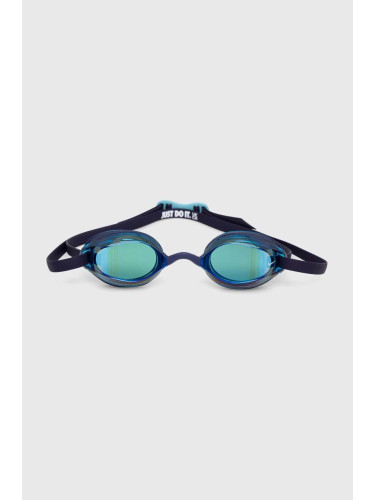Очила за плуване Nike Legacy в синьо