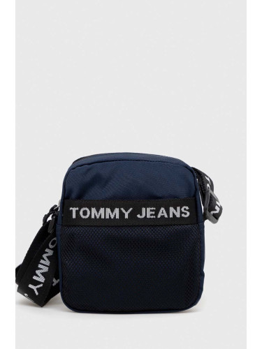 Чанта през рамо Tommy Jeans в тъмносиньо