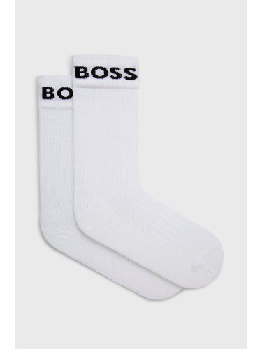 Чорапи BOSS (2 чифта) в бяло 50469747