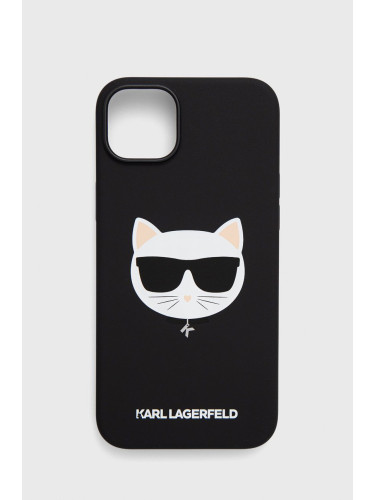 Кейс за телефон Karl Lagerfeld Iphone 14 Plus 6,7" в черно