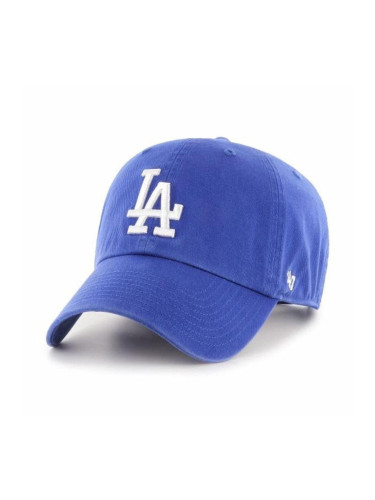 Шапка с козирка 47 brand MLB Los Angeles Dodgers с апликация  B-RGW12GWS-RYK