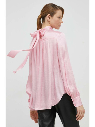 Блуза Herskind в розово с изчистен дизайн