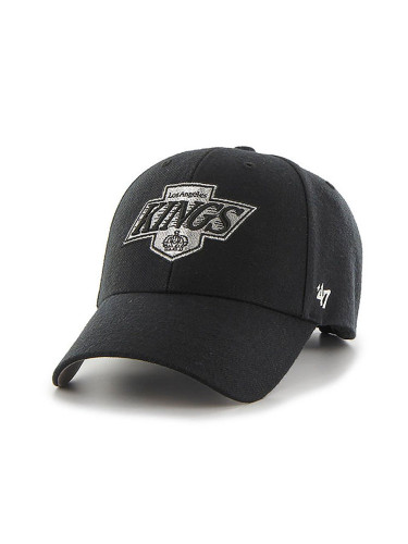 47 brand - Шапка с козирка NHL Los Angeles Kings LA HVIN-MVP08WBV-BKB88