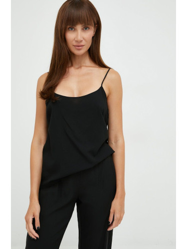 Пижамен топ Calvin Klein Underwear в черно
