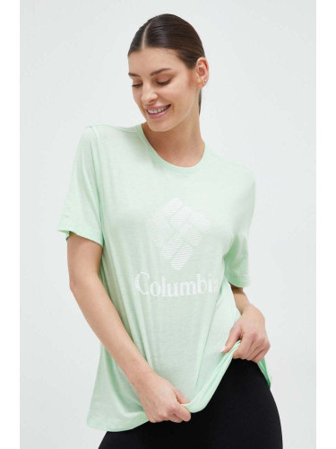 Тениска Columbia в зелено