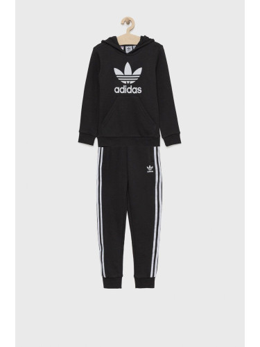 Детски анцуг adidas Originals H25253 в черно