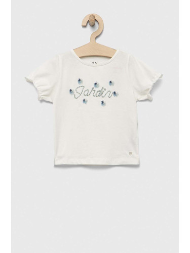 Детска тениска zippy в бяло