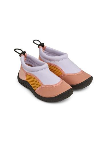 Детски обувки за вода Liewood в розово