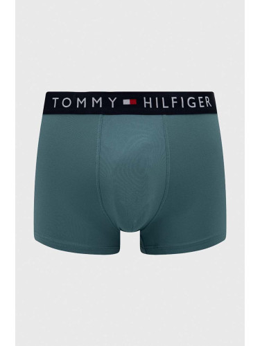 Боксерки Tommy Hilfiger в зелено