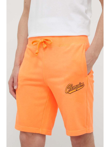 Къс панталон Champion в оранжево