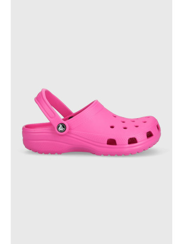 Чехли Crocs CLASSIC в розово 10001