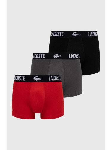 Боксерки Lacoste (3 броя) в черно