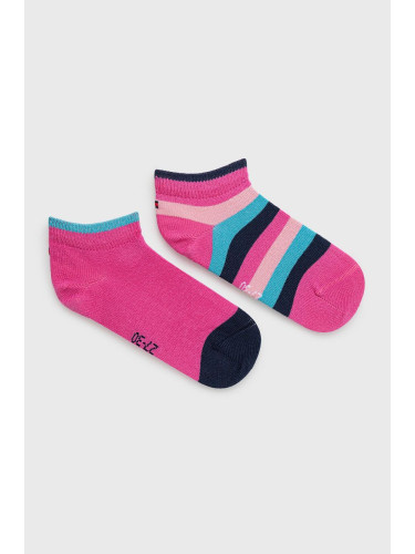 Детски чорапи Tommy Hilfiger (2-Pack) в розово