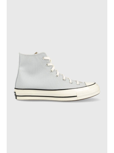 Високи кецове Converse Chuck 70 в синьо A03447C