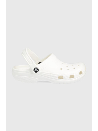 Чехли Crocs в бяло
