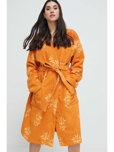 Памучен халат OAS в оранжево