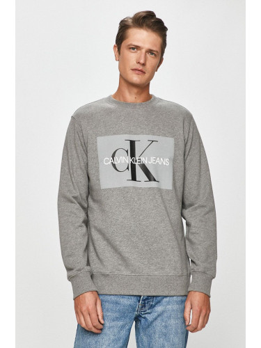 Calvin Klein Jeans - Памучен суичър J30J307742