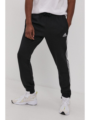 Панталон adidas GK8821 мъжки в черно с апликация