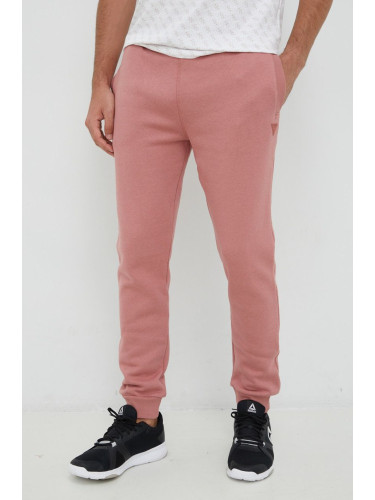 Спортен панталон Guess ALDWIN в розово с меланжов десен Z2YB22 K9V31