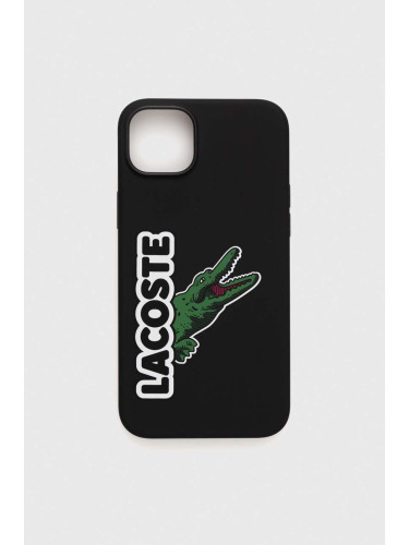 Кейс за телефон Lacoste iPhone 14 Plus 6,7" в черно