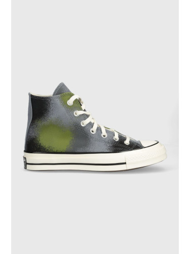 Високи кецове Converse Chuck 70 в сиво A03433C