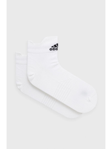Чорапи adidas Performance HA0104 в бяло