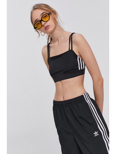 Топ adidas Originals H37791 дамски в черно