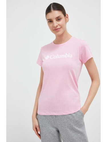 Тениска Columbia в розово