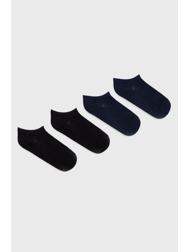Детски чорапи United Colors of Benetton (4 чифта) в тъмносиньо