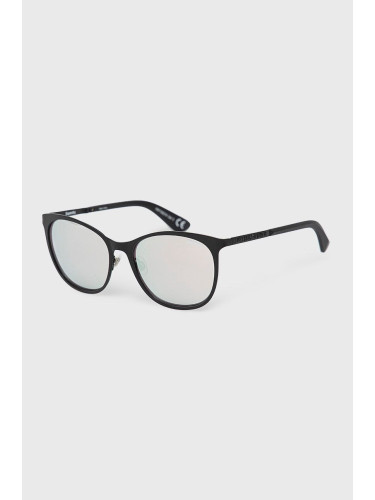 Слънчеви очила Superdry дамско в черно