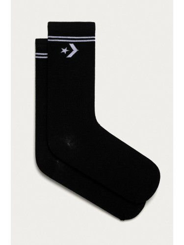 Чорапи Converse в черно