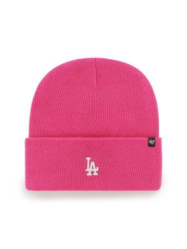 Шапка 47brand Mlb Los Angeles Dodgers в розово