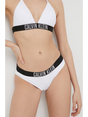 Долнище на бански Calvin Klein в бяло KW0KW01859