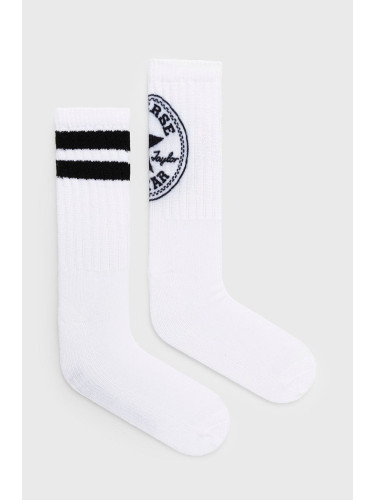Чорапи Converse (2 чифта) в бяло