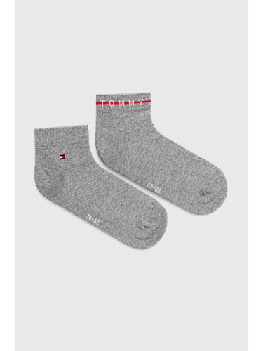 Чорапи Tommy Hilfiger (2 броя) в сиво 701222187