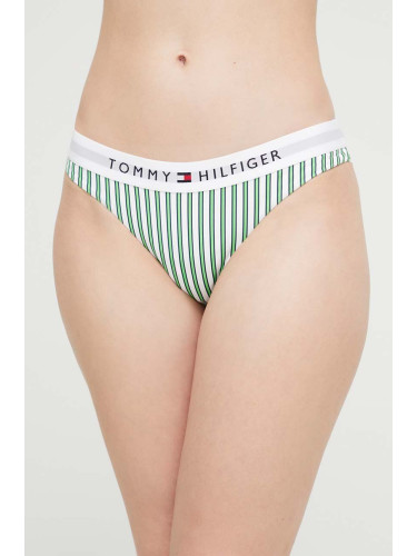 Долнище на бански Tommy Hilfiger в зелено