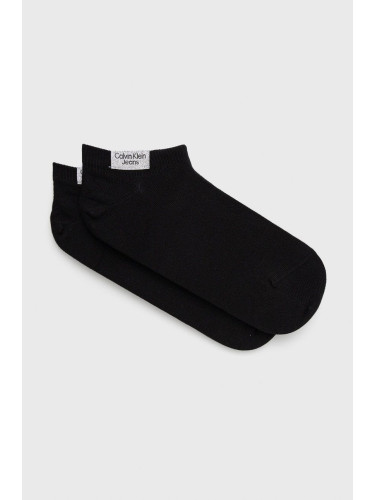 Чорапи Calvin Klein Jeans дамски в черно