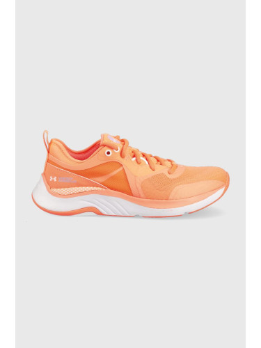 Обувки за трениране Under Armour Hovr Omnia в оранжево