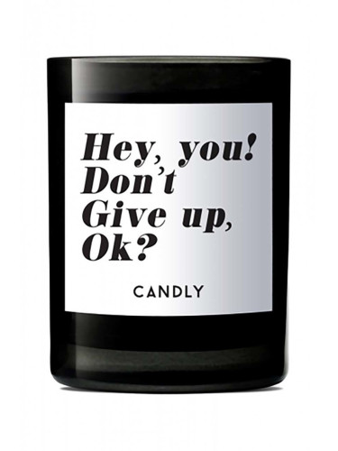 Candly Ароматна соева свещ Hey, you? Don't give up, ok? 250 g
